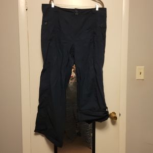 Navy cargo pants
